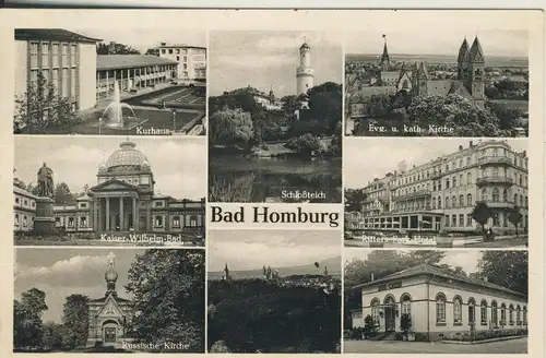 Bad Honburg v. 1960 8 Ansichten (AK2474)