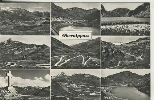 Oberalppass v. 1963 9 Ansichten (AK2490)
