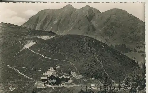 Saalbach v. 1956 Schönleiten-Hütte (AK2506)