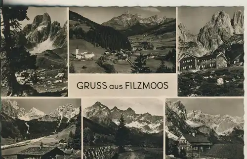 Filzmoos v. 1963 6 Ansichten (AK2509)