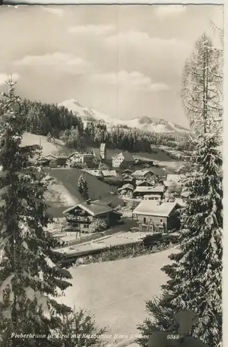 Fieberbrunn v. 1959 Dorfansicht (AK2514)