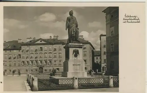 Salzburg v. 1937 Mozart-Denkmal (AK2517)