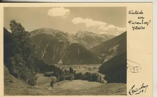 Zillertal Finkenberg v. 1958 Ausblick vom Finkenberg (AK2524)