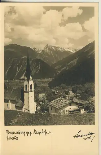 Zillertal Finkenberg v. 1960 Dorfansicht (AK2526)