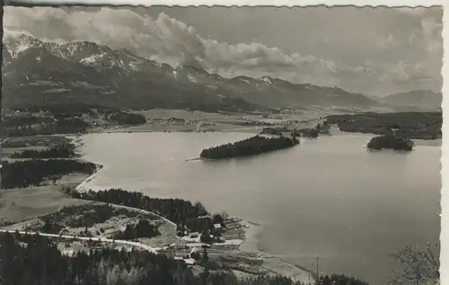 Faakersee v. 1963 Seeansicht mit Insel (AK2530)