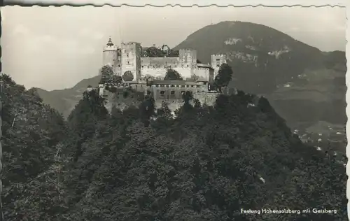 Festung Hohensalzburg mit Galsberg v. 1962 (AK2540)