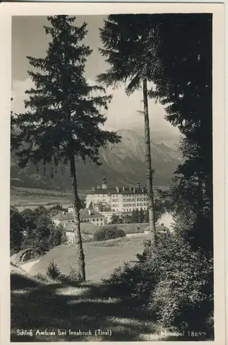 Innsbruck v. 1963 Schloß Ambras (AK2542)