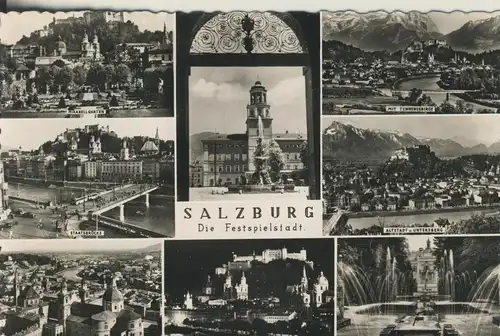 Salzburg v. 1963 8 Ansichten (AK2549)