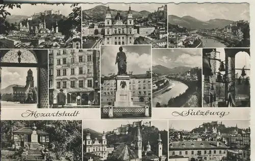 Salzburg v. 1958 11 Ansichten (AK2553)