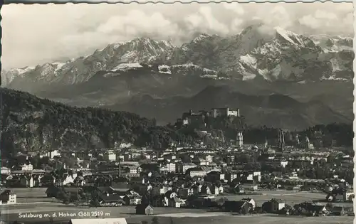 Salzburg v. 1963 Teil-Stadt-Ansicht (AK2570)