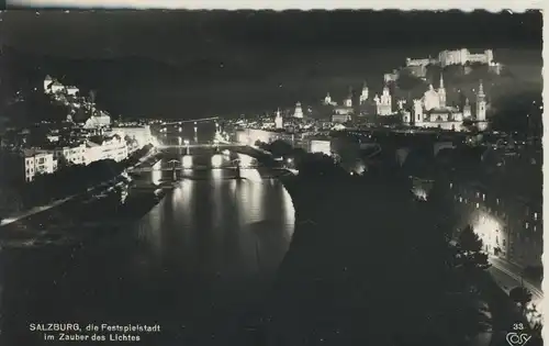 Salzburg v. 1960 Stadt im Zauber des Lichtes (AK2575)
