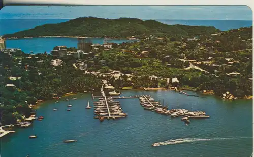 Acapulco v. 1965 Teil-Stadt-Ansicht (AK2582) 