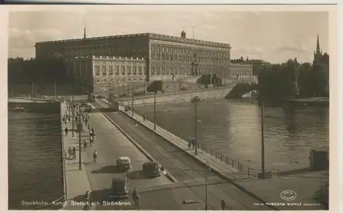 Stockholm v. 1965 Kungl. Slottet och Strömbron (AK2588)