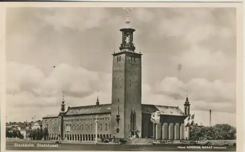 Stockholm v. 1965 Stadshuset (AK2589)