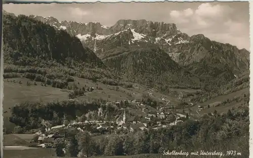 Berchtesgaden v. 1958 Dorfansicht (AK2595) 