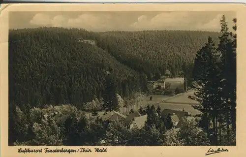 Finsterbergen v. 1956 Teil-Dorf-Ansicht (AK2605)