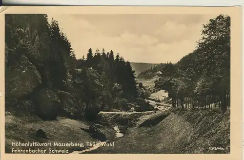 Höhenluftkurort Masserberg - Fehrenbacher Schweiz v. 1959 (AK2606)