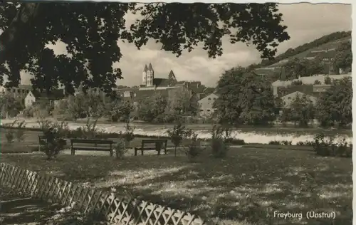 Freyburg v. 1960 Teil-Stadt-Ansicht (AK2615)