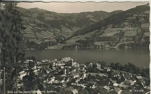 Zell am See v. 1956 Dorfansicht (AK2635)