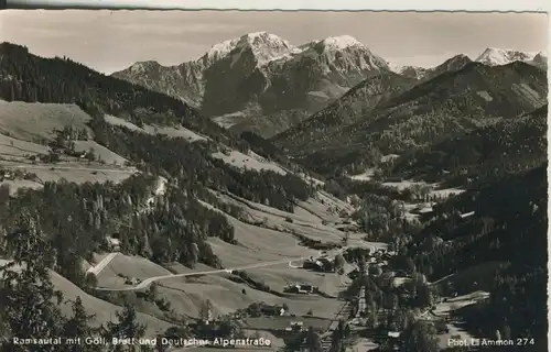 Ramsautal v. 1958 Deutsche Alpenstrasse (AK2657)