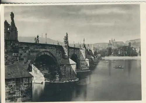 Prag die Karlsbrücke v. 1968 (AK2679)