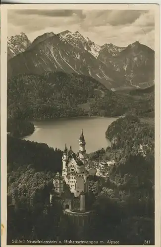 Neuschwanstein v. 1963 Das Schloß (AK2724)