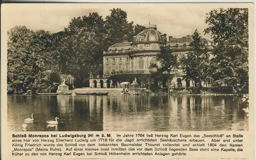 Ludwigsburg v. 1955 Schloß Monrepos (AK2725)