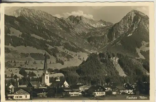 Fischen v. 1954 Dorfansicht (AK2757)
