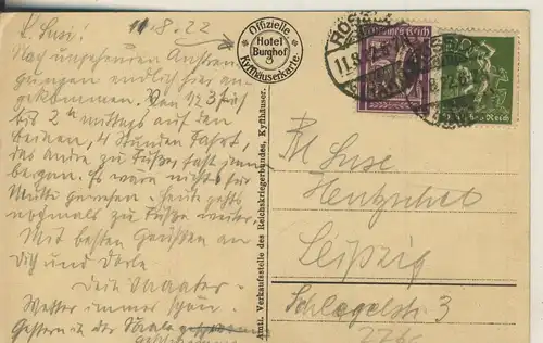 Kyffhäuser v. 1922 Barbarossa (AK2766)