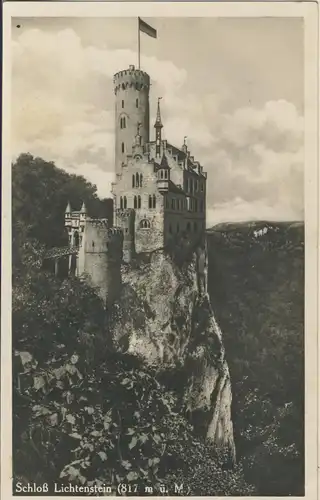 Schloß Lichtenstein v. 1934 (AK2768)