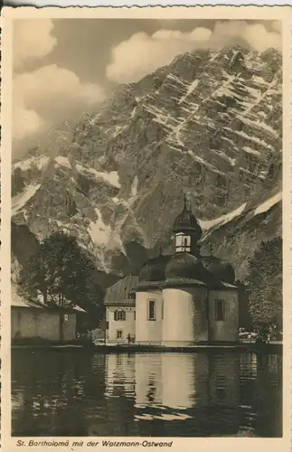 Königssee v. 1960 St. Bartholomä (AK2790)