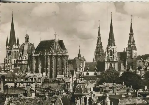 Aachen v. 1963 Blick auf dem Dom (AK2814)