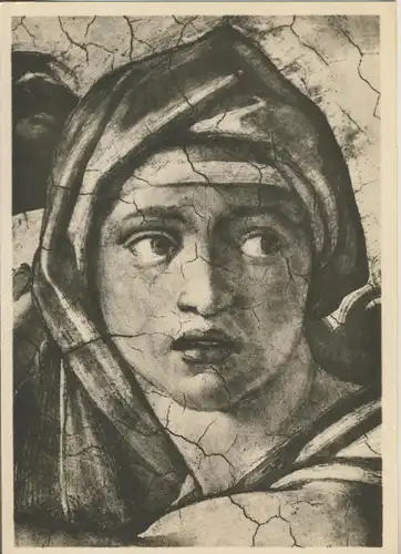 Rom v. 1963 Die Delphische Sybille,Sixtinische Kapelle (AK2827)