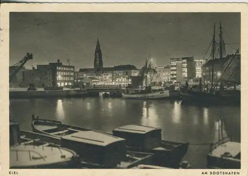 Kiel v. 1954 Am Bootshafen (AK2835)