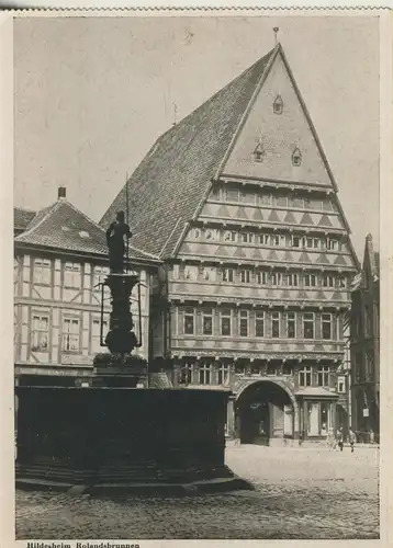 Hildesheim v. 1936 Rolandsbrunnen (AK2839)