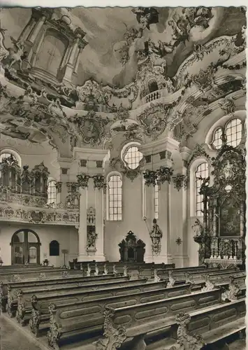 Steingaden v. 1965 Wallfahrtskirche Die Wies (AK2847)