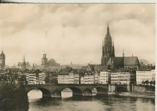 Frankfurt a.M. v. 1955 Mainansicht (AK2850)