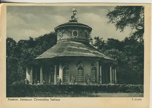 Potsdam v. 1954 Chinesisches Teehaus (AK2863) 