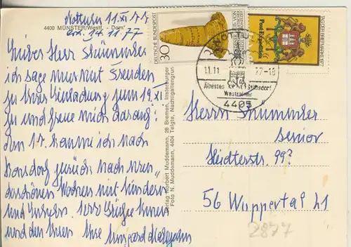 Münster v. 1977 Der Dom (AK2877)