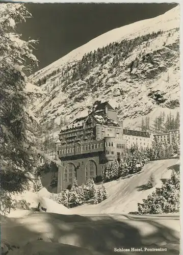 Pontresina v. 1960 Schloss Hotel (AK2881)