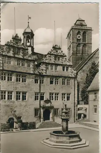 Bad Hersfeld v. 1963 Rathaus und Stadtkirche (AK2920)