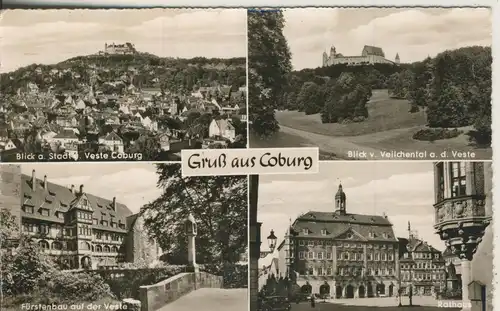 Coburg v. 1963 4 Stadtansichten (AK2929)