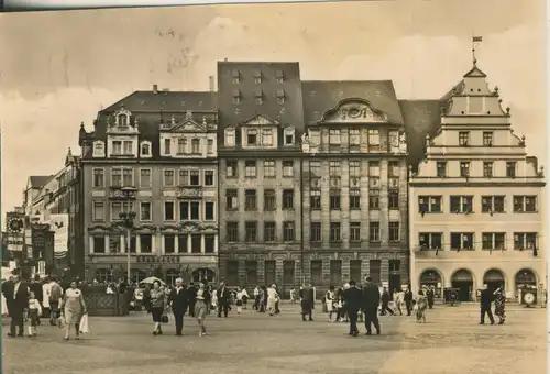 Leipzig v. 1972 Markplatz (AK2937)