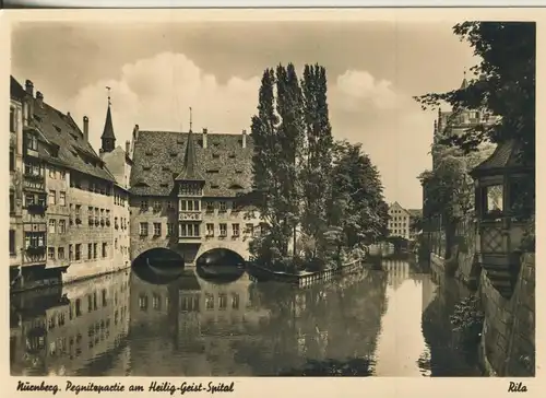 Nürnberg v. 1963 Am Heilig Geist Spital (AK2938)