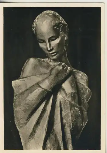 Marburg v. 1963 Universitätsmuseum Georg Kolbe Bronze 1923 (AK2944)