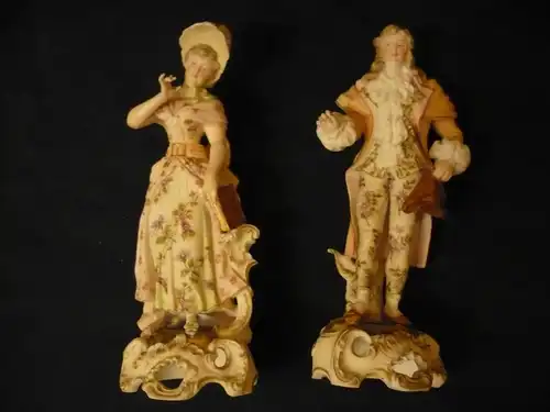 Figuren-Paar - galant ca. von 1900 (670) Preis reduziert