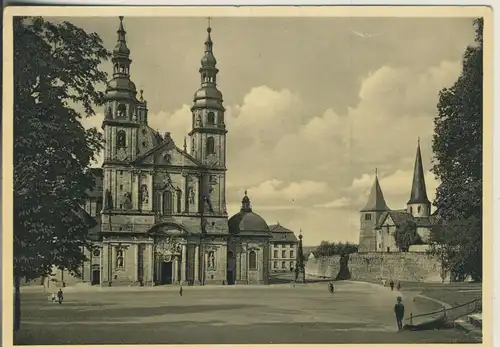 Fulda v. 1960 Dom und Michaelskirche (AK2970)