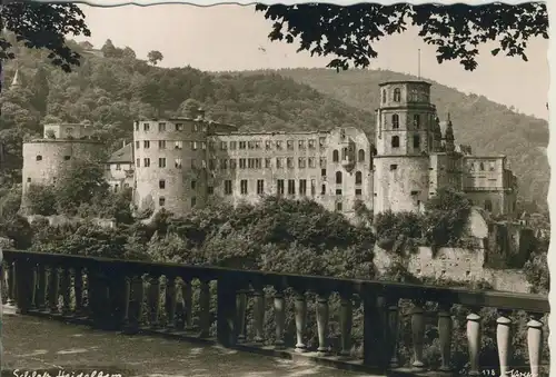 Heidelberg v. 1958 Das Schloß (AK2974)