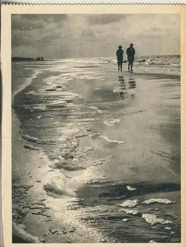 Am Meer -- Strandspaziergang von 1952 (AK2976)