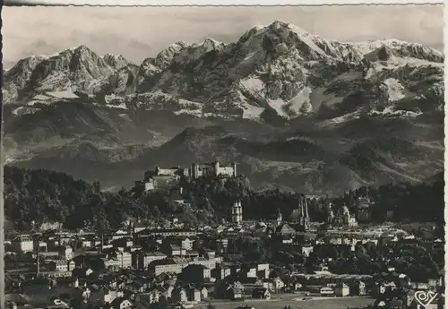 Salzburg v. 1968 Teil-Stadt-Ansicht (AK2991)